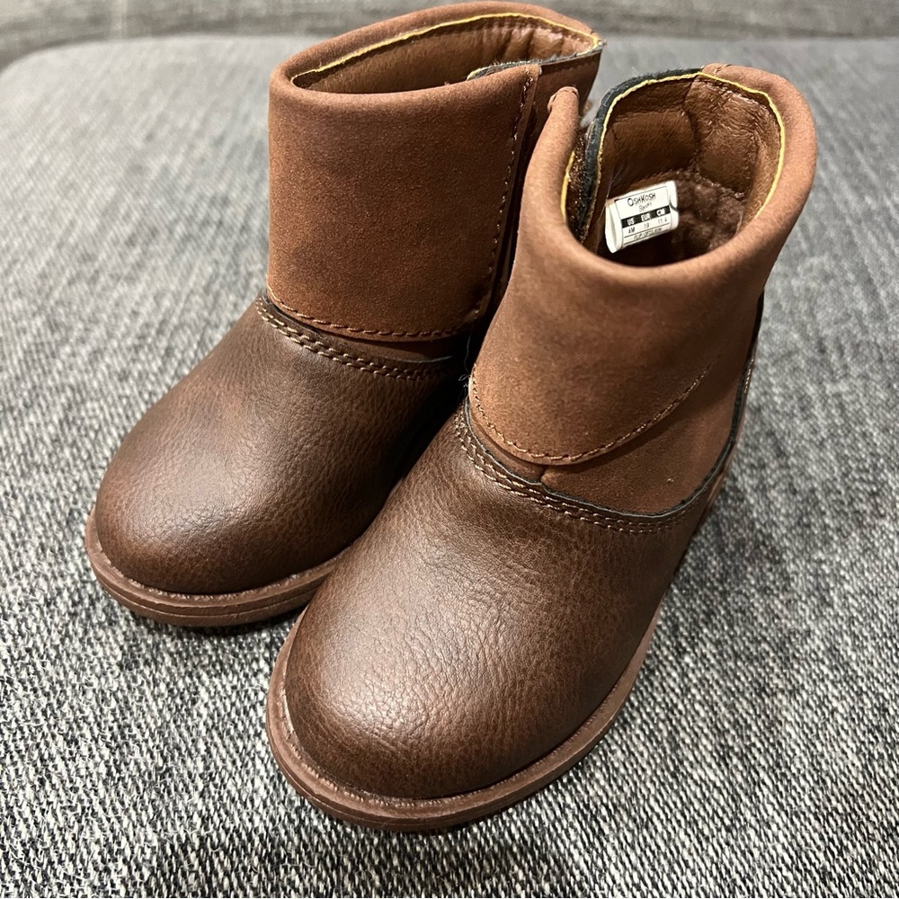 OshKosh B'gosh Brown Kids Boots